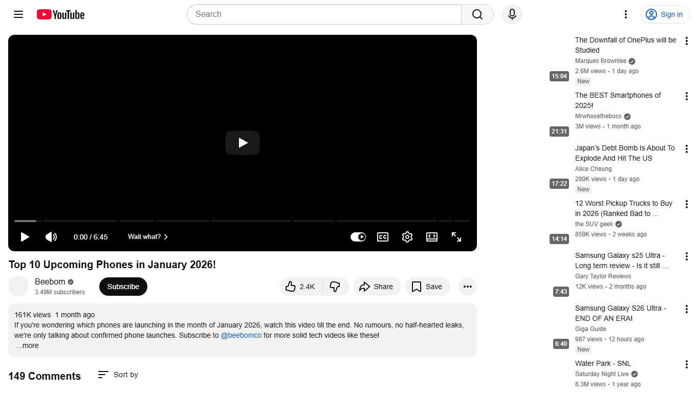 Top 10 Upcoming Phones in January 2026! - YouTube